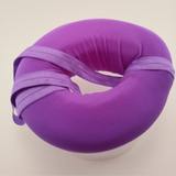 Purple CNH Donut Pillow